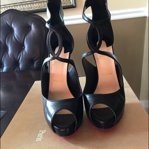 Christian Louboutin Rosie 120 Platform Sandals - Picture 6 of 8